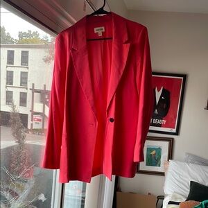 OPEN EDIT Coral Blazer